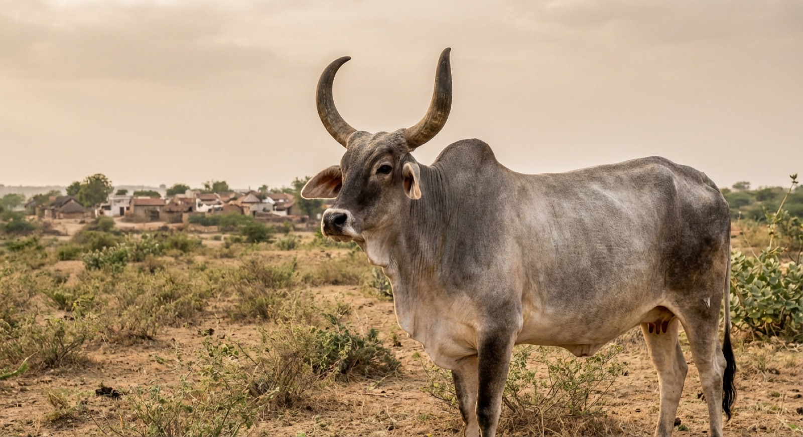 Kankrej cow