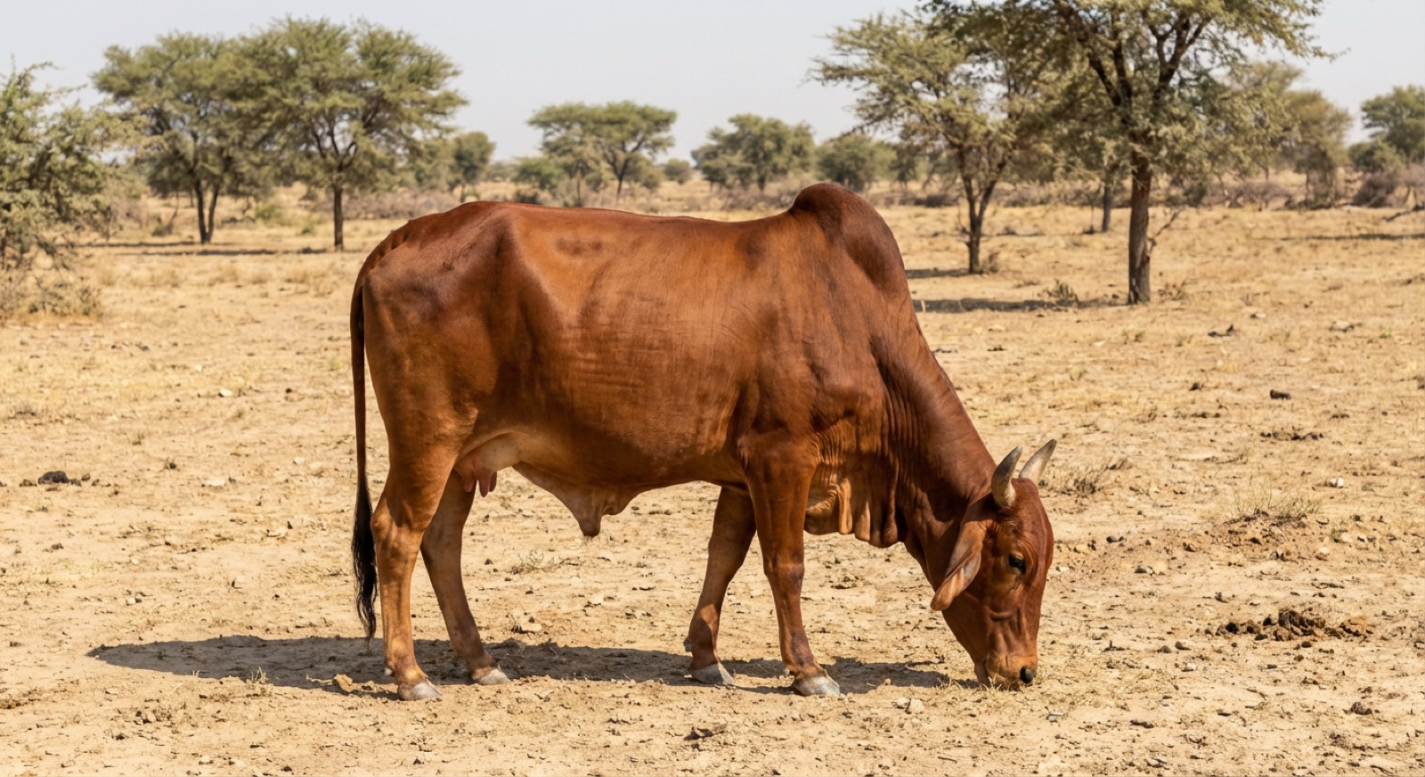 Red Sindhi cow
